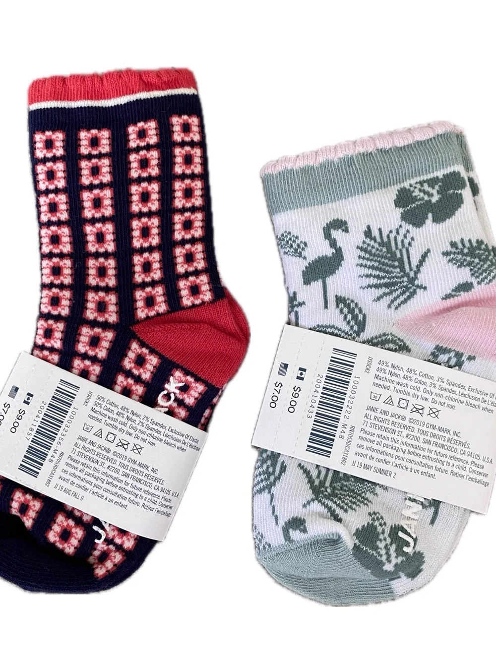 Janie and Jack NEW sock bundle - size 12-24 months